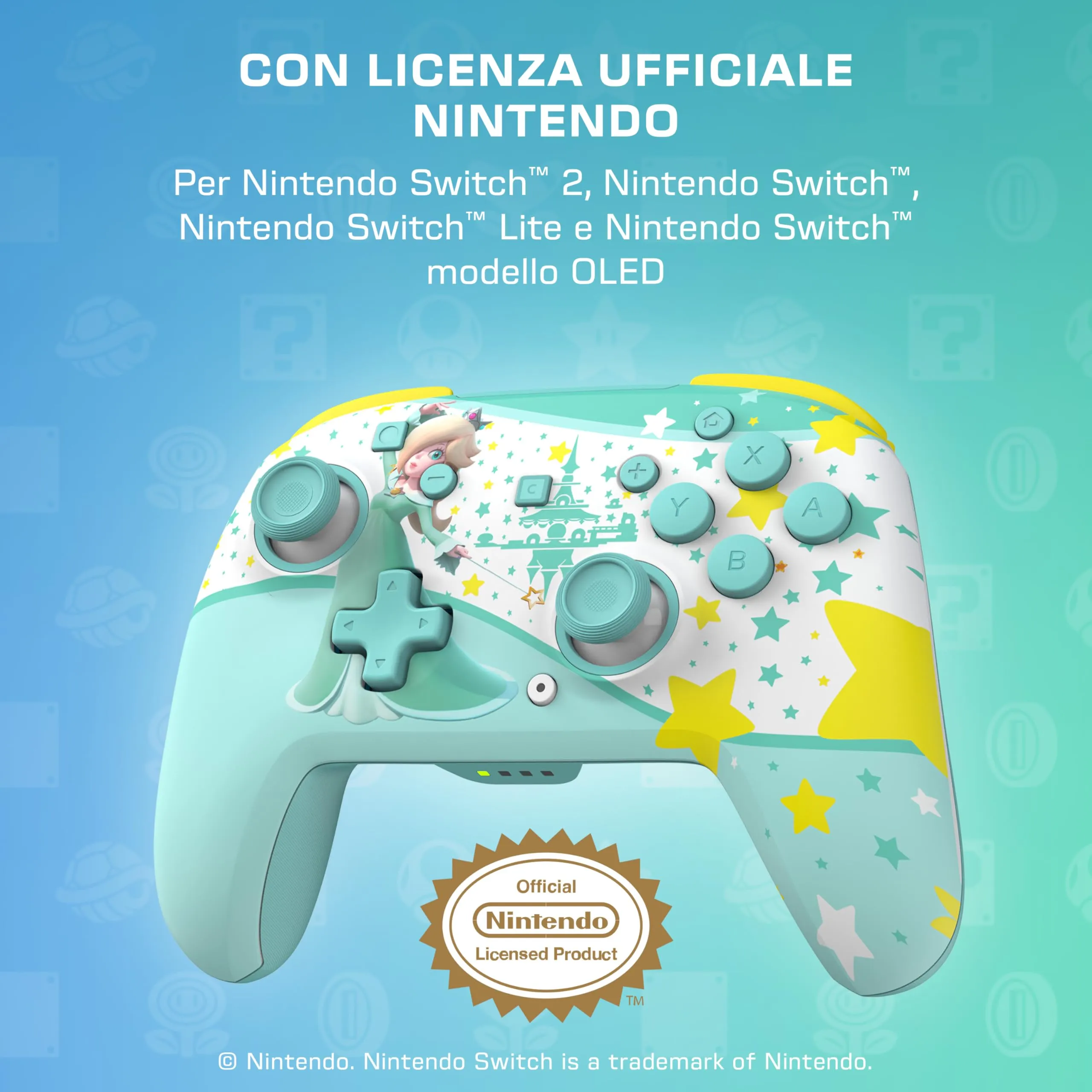 Turtle Beach Rematch Controller gaming wireless: Rosalina Nintendo Switch 2 - immagine 5