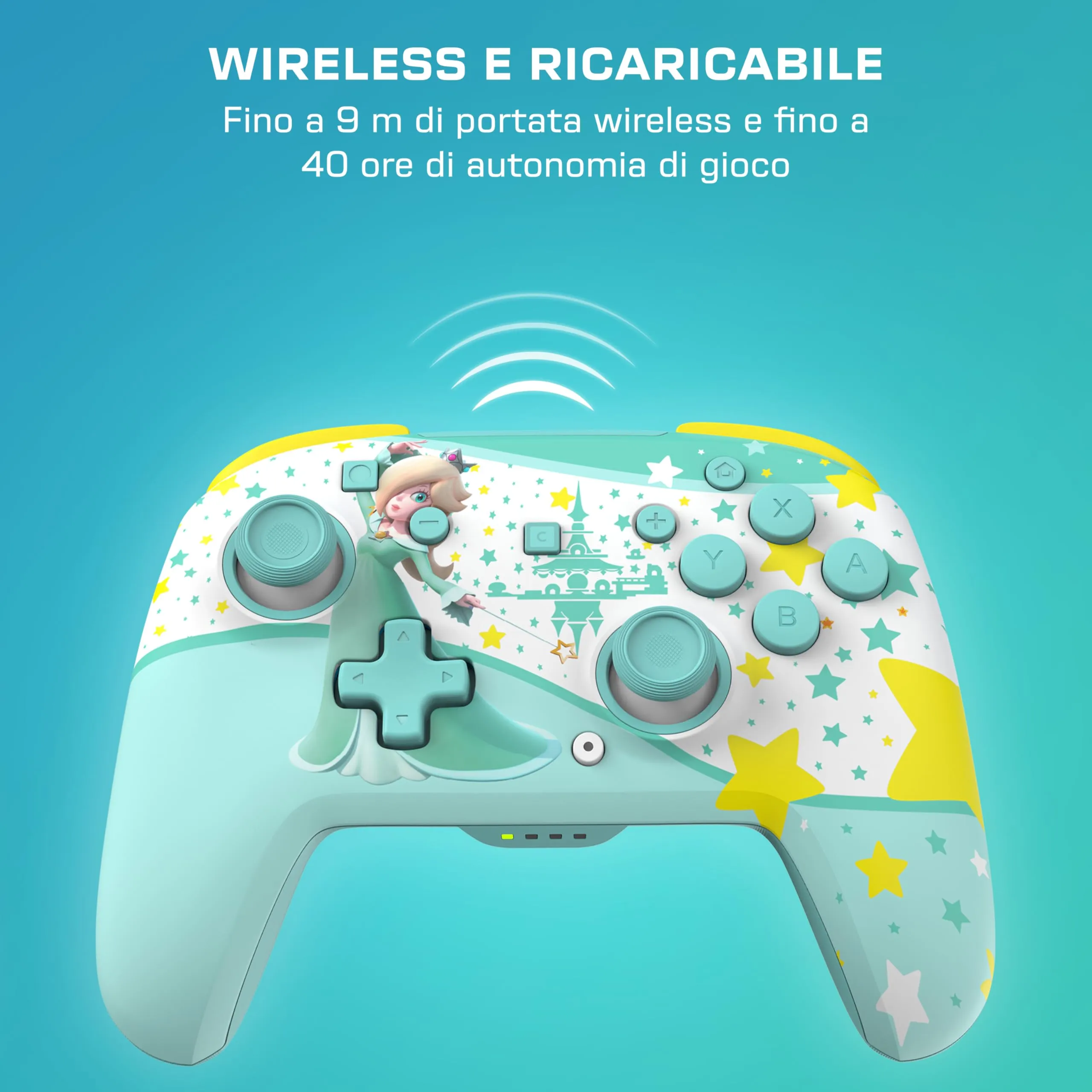 Turtle Beach Rematch Controller gaming wireless: Rosalina Nintendo Switch 2 - immagine 10