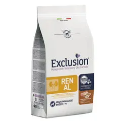 Exclusion Diet Renal Medium/Large Breed Maiale Sorgo e Riso 12 kg - Dieta veterinaria per cani - immagine 1