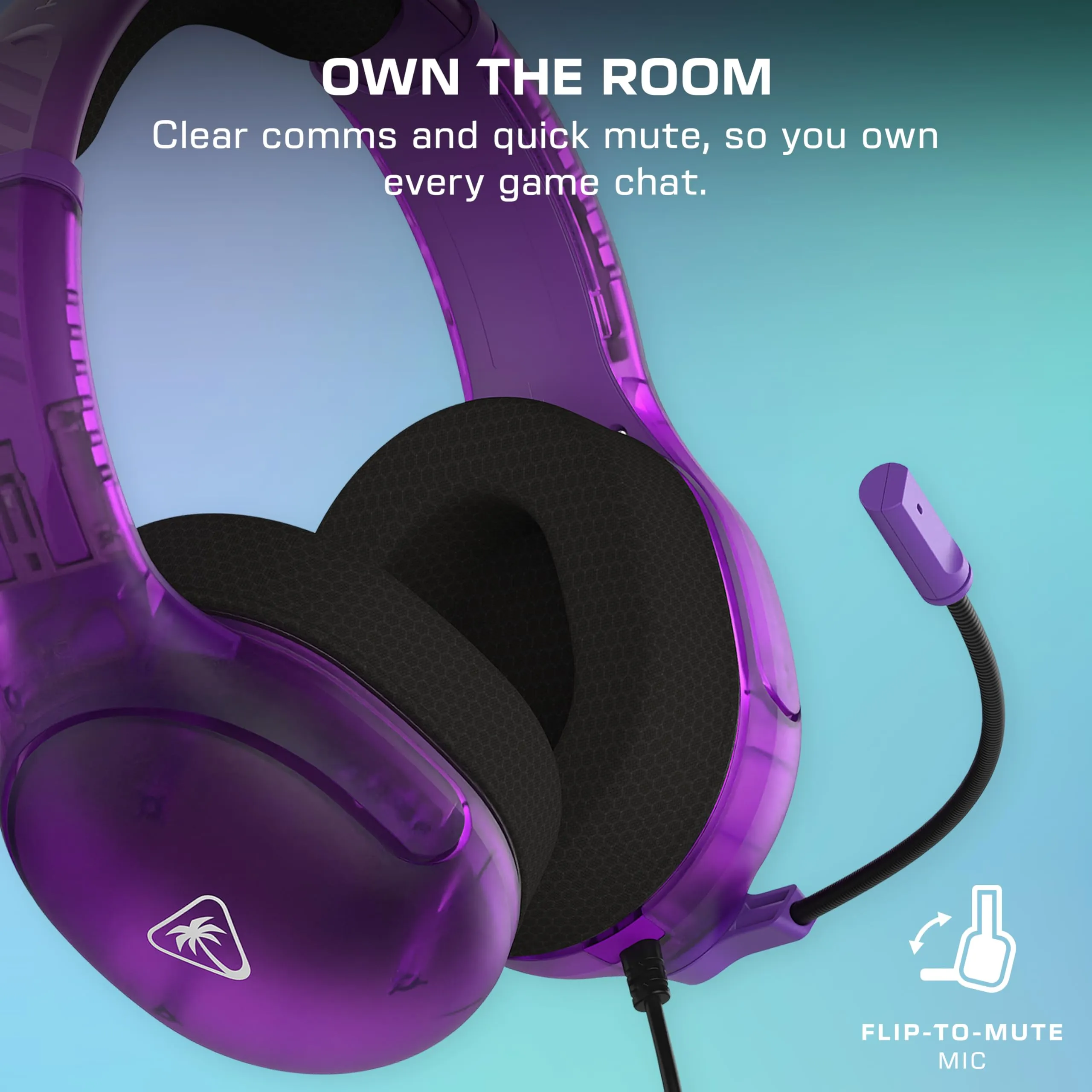 Turtle Beach Airlite Fit Cuffie con cavo Fantasma viola, Nintendo Switch 2 - immagine 3