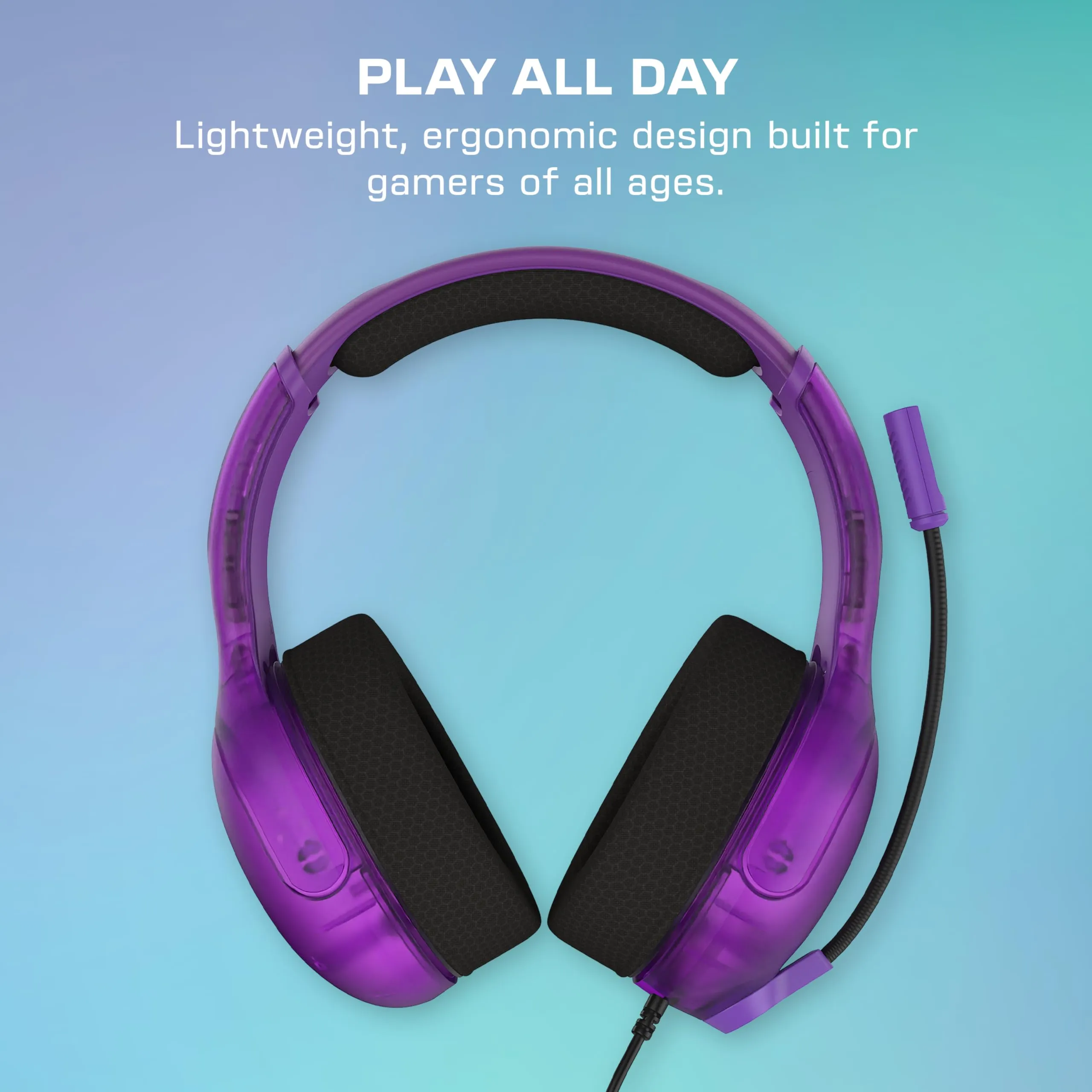 Turtle Beach Airlite Fit Cuffie con cavo Fantasma viola, Nintendo Switch 2 - immagine 6