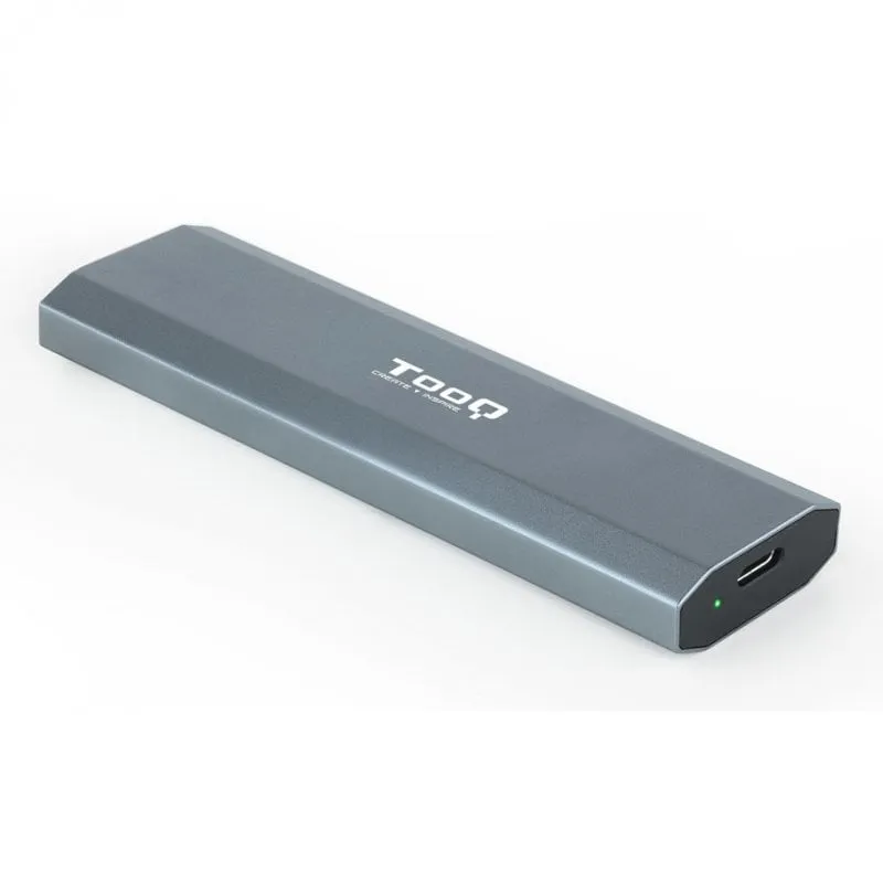 Custodia esterna TooQ SHURA per SSD M.2 NGFF/NVMe Grigio - immagine 1