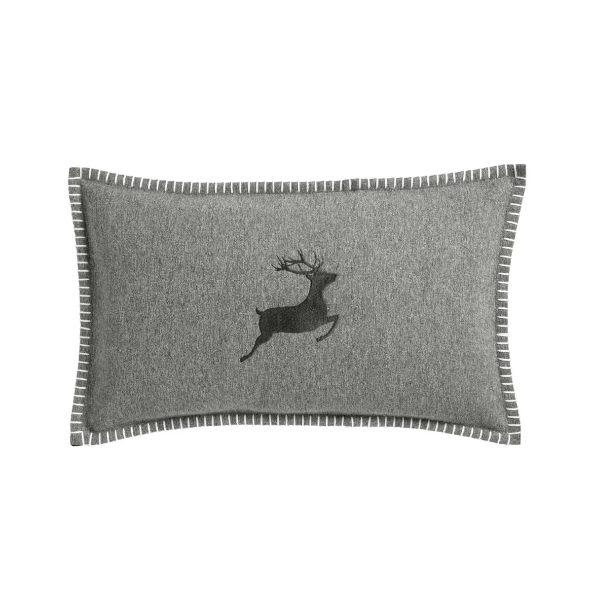 ERWIN M. Federa cuscino decorativo Cornus; 30x50 cm (LxL); grigio; rettangolare - immagine 1