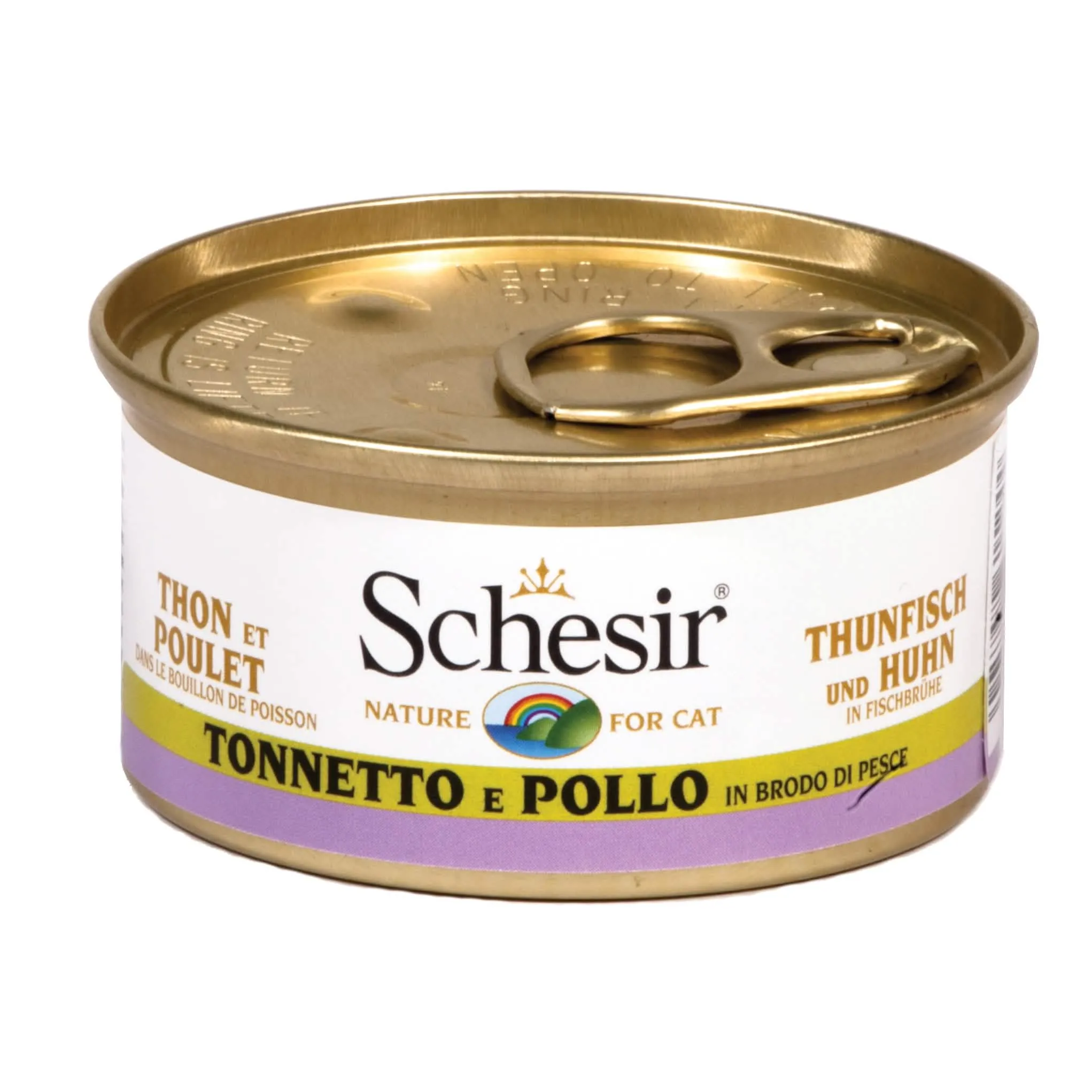 Schesir tonnetto e filetti di pollo 70 g - immagine 1