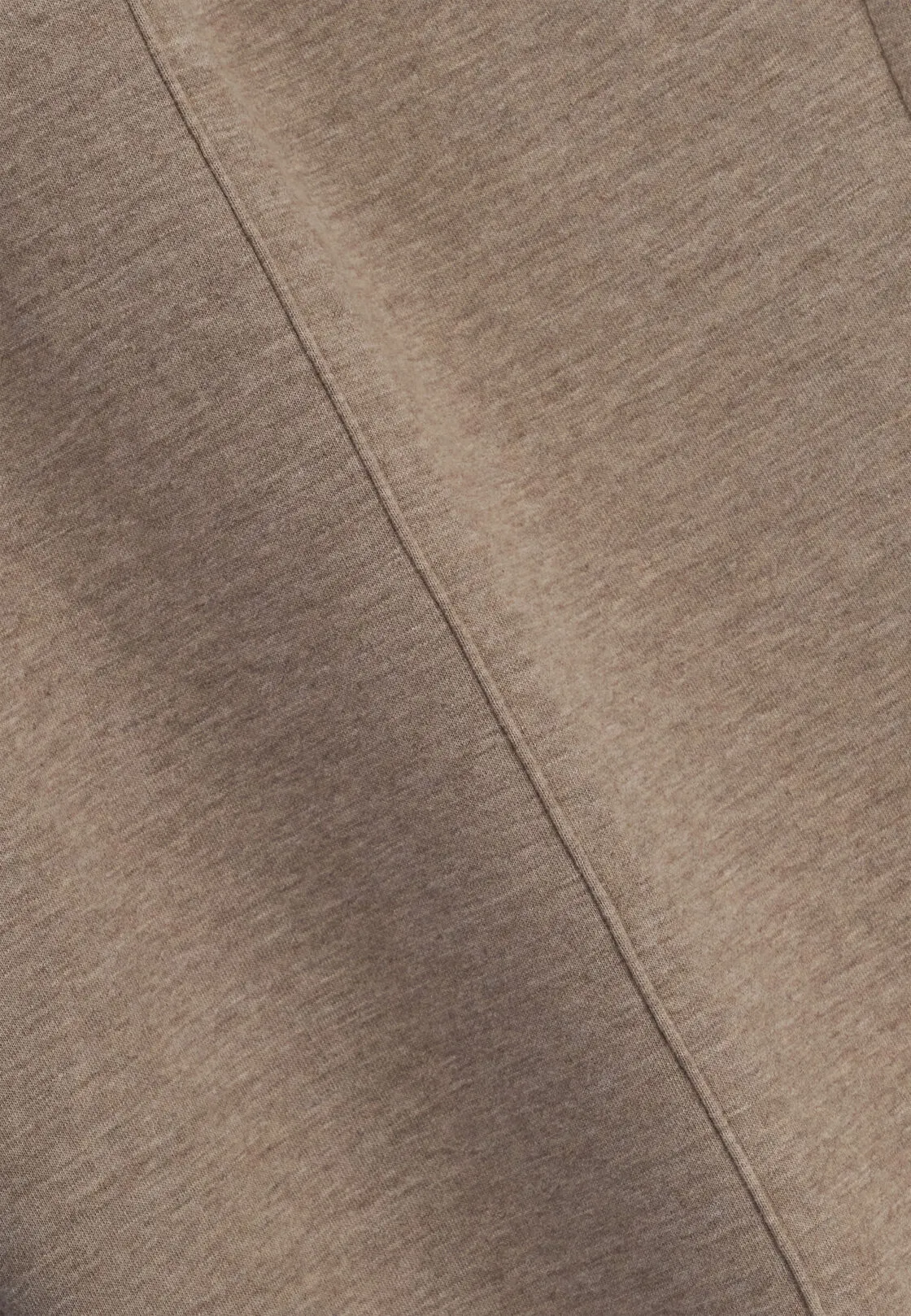 Boggi, Joggers In Misto Cotone Scuba Melange, Uomo, Biscotto, Taglia: M - immagine 4