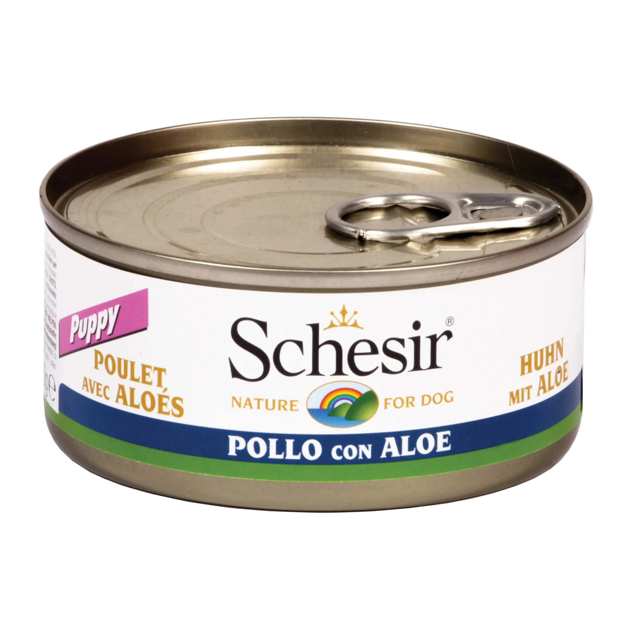 Schesir puppy pollo con aloe 150 g - immagine 1