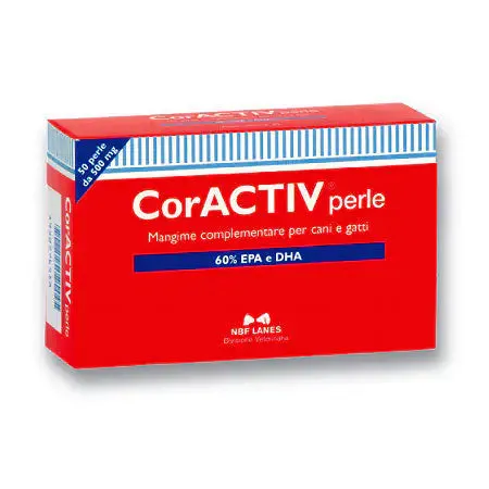 NBF Lanes Coractiv Supporto cardiaco Perle per cani e gatti 50 Perle - Integratori per cani - immagine 1