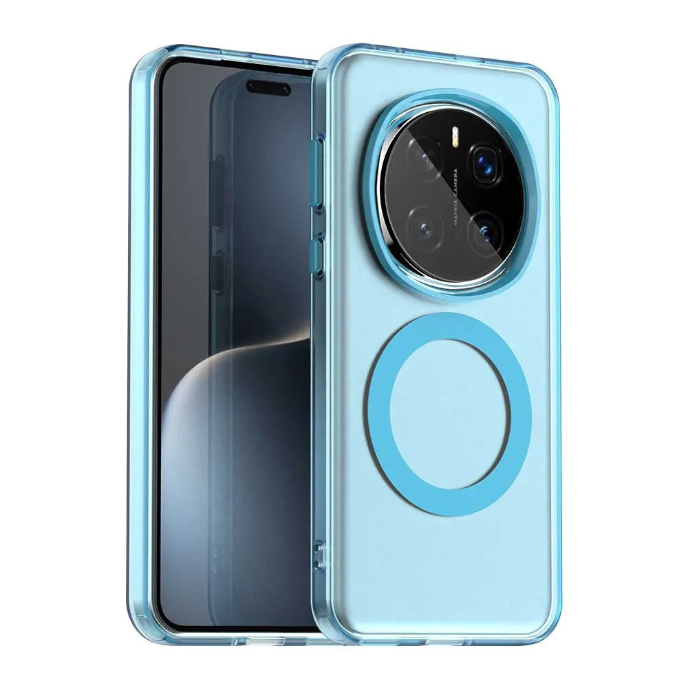 Custodia MagSafe per Honor Magic7 Pro, Techsuit, CandyCase, Blu - immagine 1