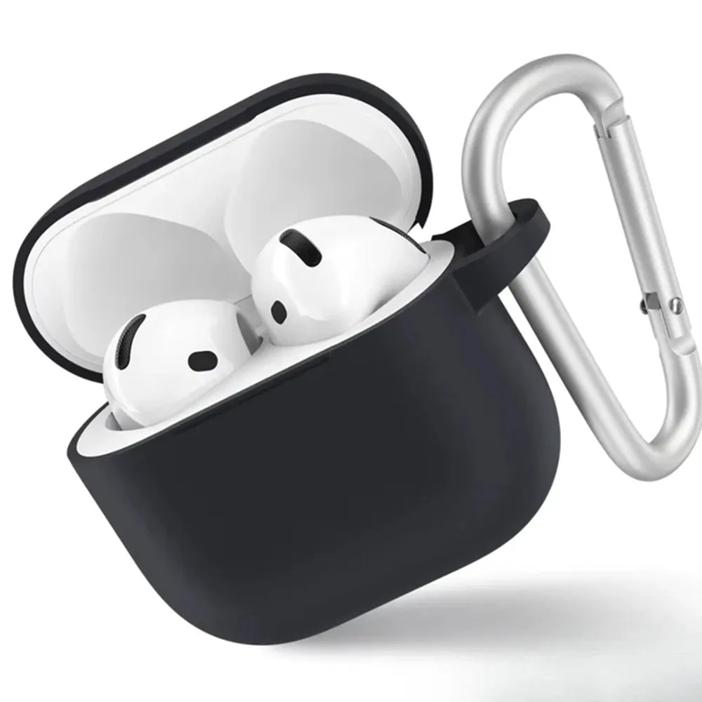 Custodia Blueo Liquid per Apple AirPods 4, Nera - immagine 1