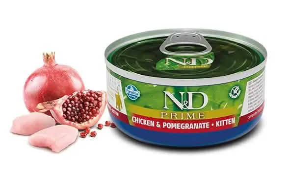 N&D Wet Cat Prime Pollo Kitten 80 g - Cibo Umido per Gattini - immagine 1