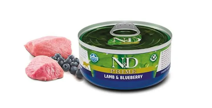 N&D Wet Cat Prime Agnello 80 g - Delizia per Gatti - immagine 1