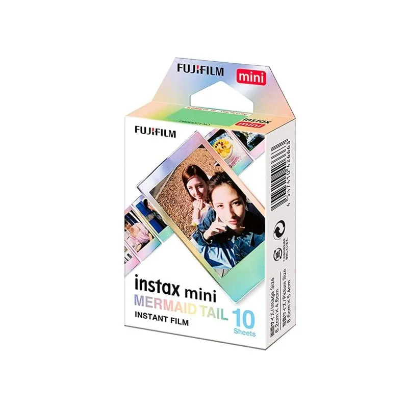 Fujifilm Pellicola istantanea Shot Sirena Coda Pellicola fotografica istantanea 10 fogli - immagine 1