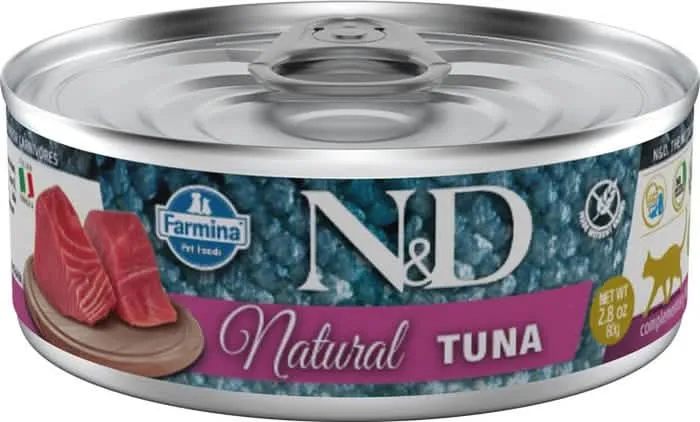 N&d cat natural tuna 80 g - immagine 1