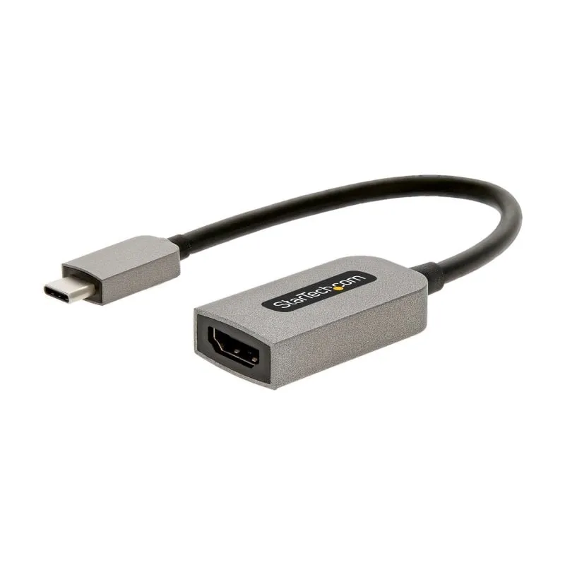 StarTech.com Adattatore USB-C a HDMI - Convertitore da USB Tipo C a HDMI 2.1 4K 60Hz HDR10 - Adattatore Dongle da USB-C a HDMI 2.1 4K 60Hz HDR10 per Monitor/TV/Display - immagine 1