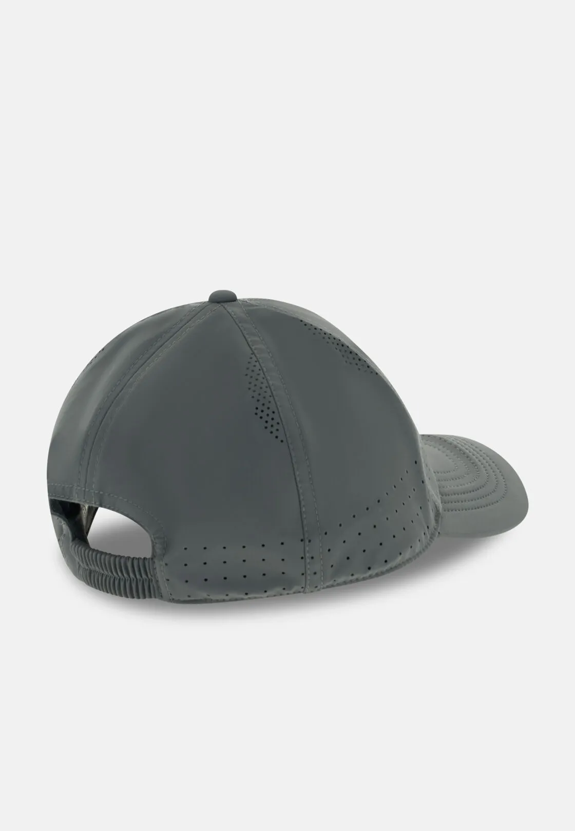 Boggi, Cappello Con Visiera In Tessuto Tecnico, Uomo, Militare, Taglia: L/XL - immagine 3