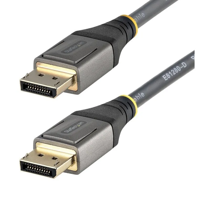 StarTech.com Cavo DisplayPort 1.4 certificato VESA da 5 m - 8K 60Hz HDR10 - Video Ultra HD 4K 120Hz - Cavo DP 1.4 - Cavo video DP per monitor/display - Cavo con connettore DisplayPort (M) a DisplayPort (M) - immagine 1