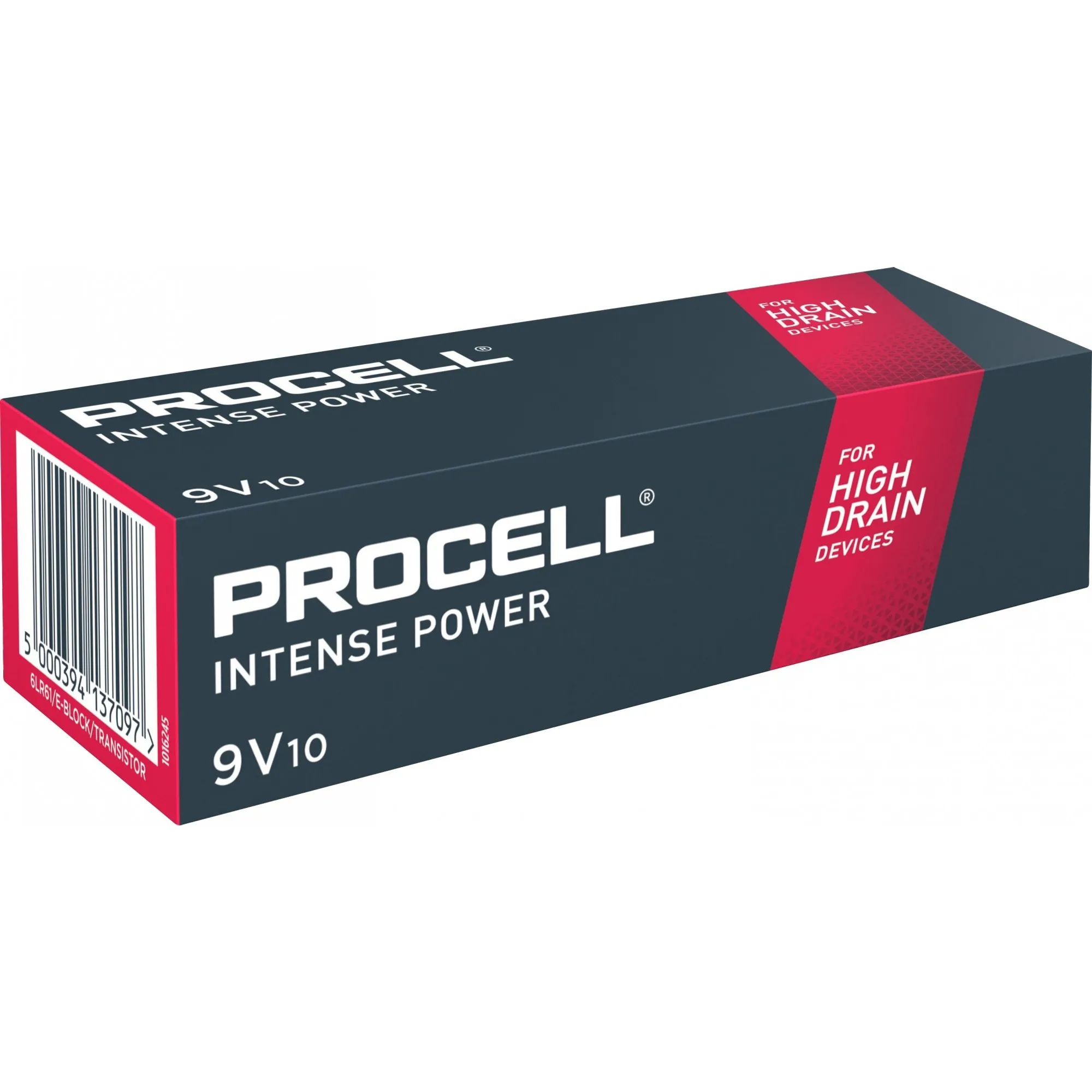 Procell Alkaline Intense Power 9V, Batteria - immagine 1