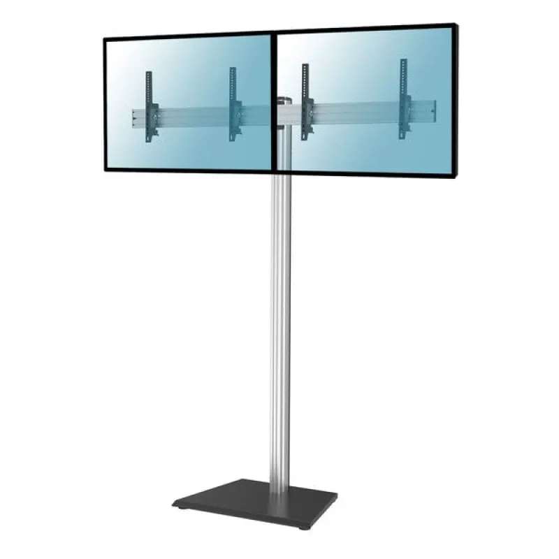 Kimex Supporto Inclinabile per 2 Schermi TV 50''-55'' Altezza 240cm VESA 600x400 Max 50Kg - immagine 1