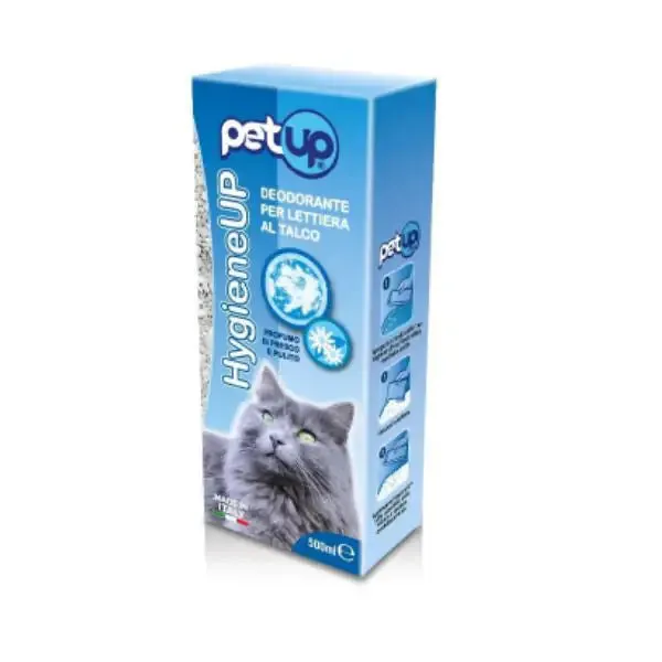 Deodorante per lettiera HygieneUP PetUp Talco - immagine 1