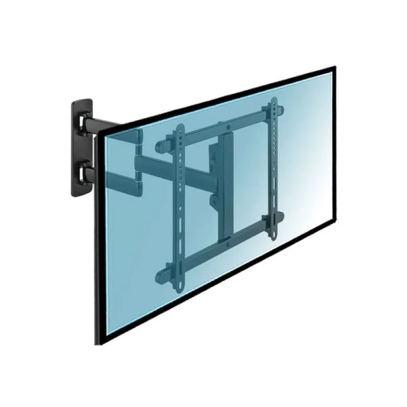 Supporto da parete articolato professionale Kimex per schermi TV 32"- 55" VESA 400x400 Max. 50Kg - immagine 1