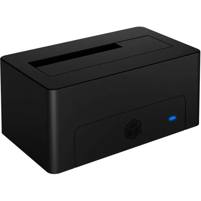 IB-1121-U3 USB 3.2 Gen 1 (3.1 Gen 1) Type-A Nero, Docking station - immagine 1