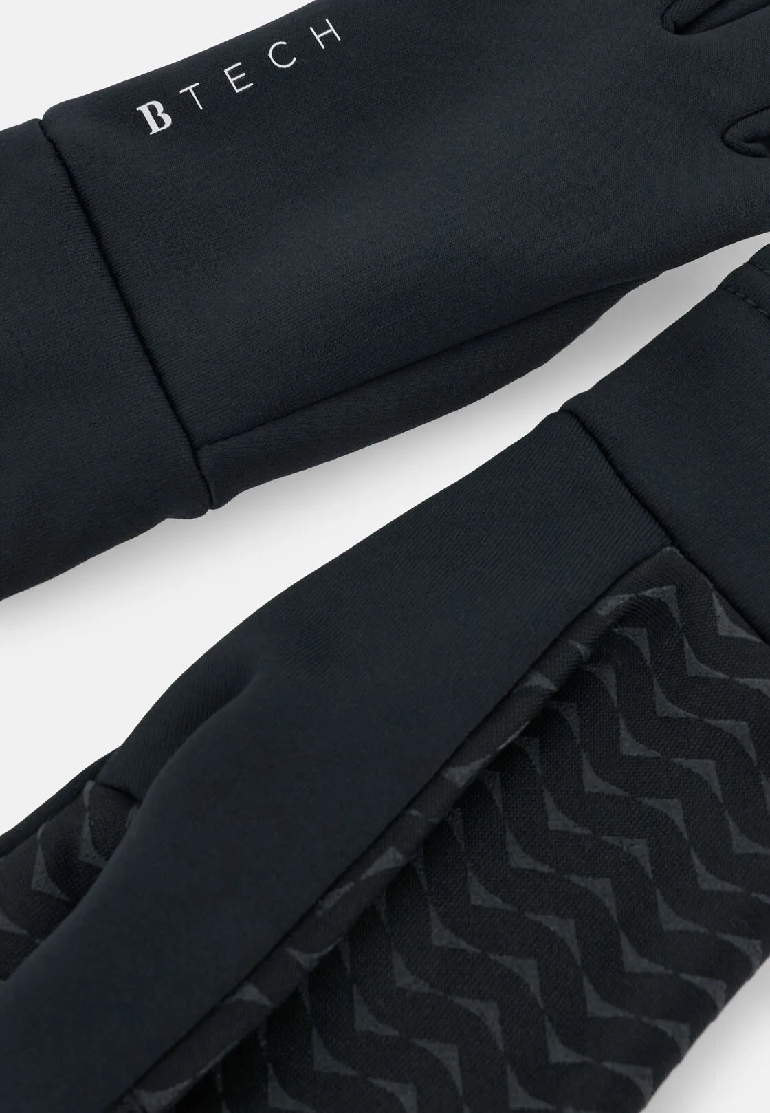 Boggi, Guanti In Tessuto Tecnico Linea B Tech, Uomo, Nero, Taglia: L/XL - immagine 3