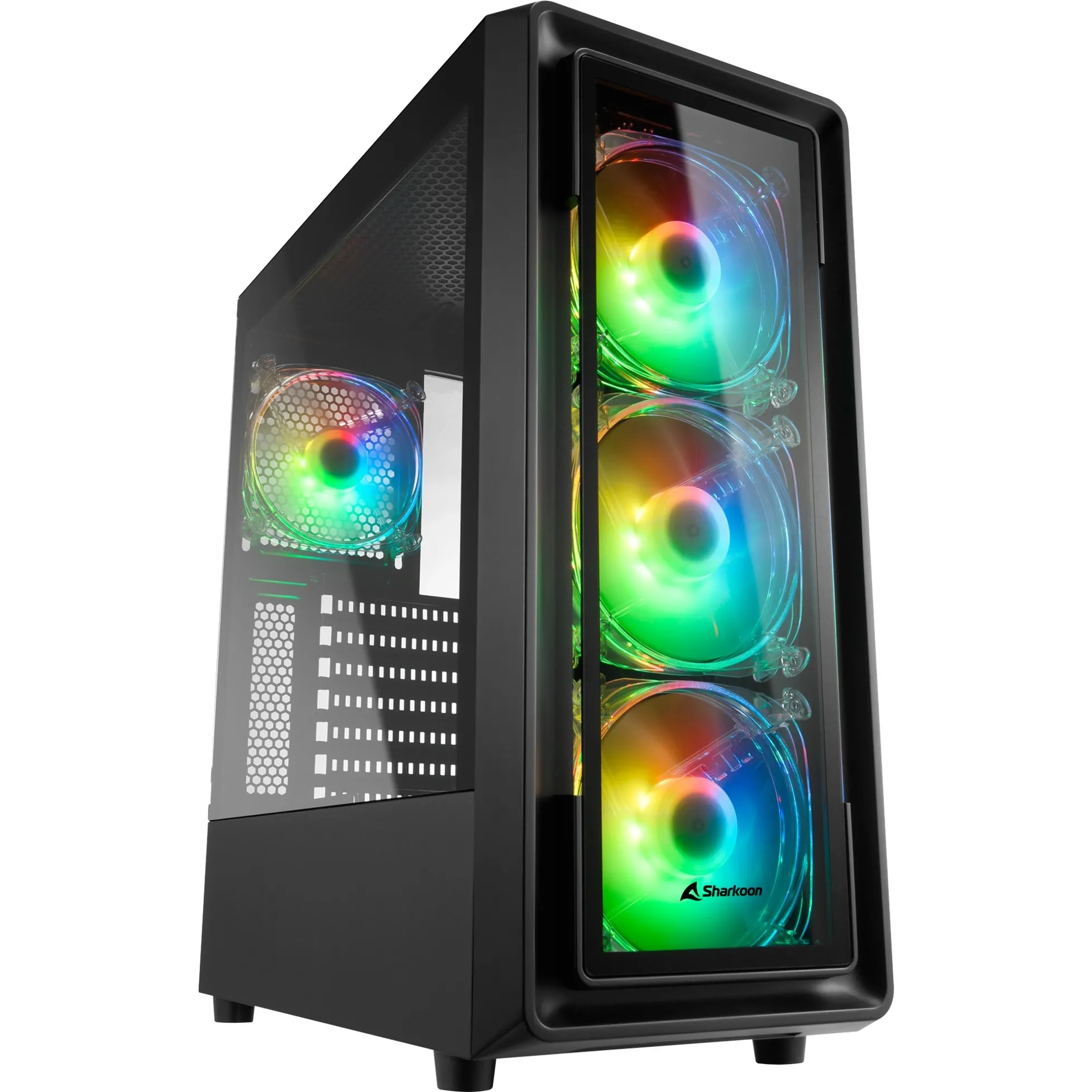TK4 RGB Midi Tower Nero, Chassis Tower - immagine 1