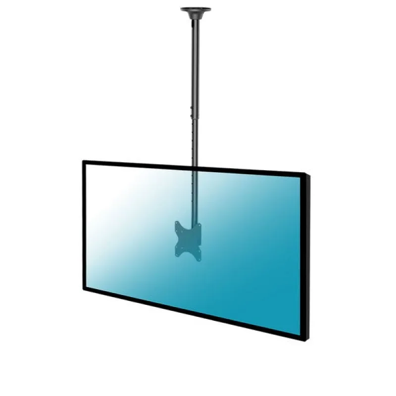 Kimex Supporto da Soffitto per TV 23"-42" Altezza Regolabile 106-156cm VESA 200x200 Max. 50Kg - immagine 1
