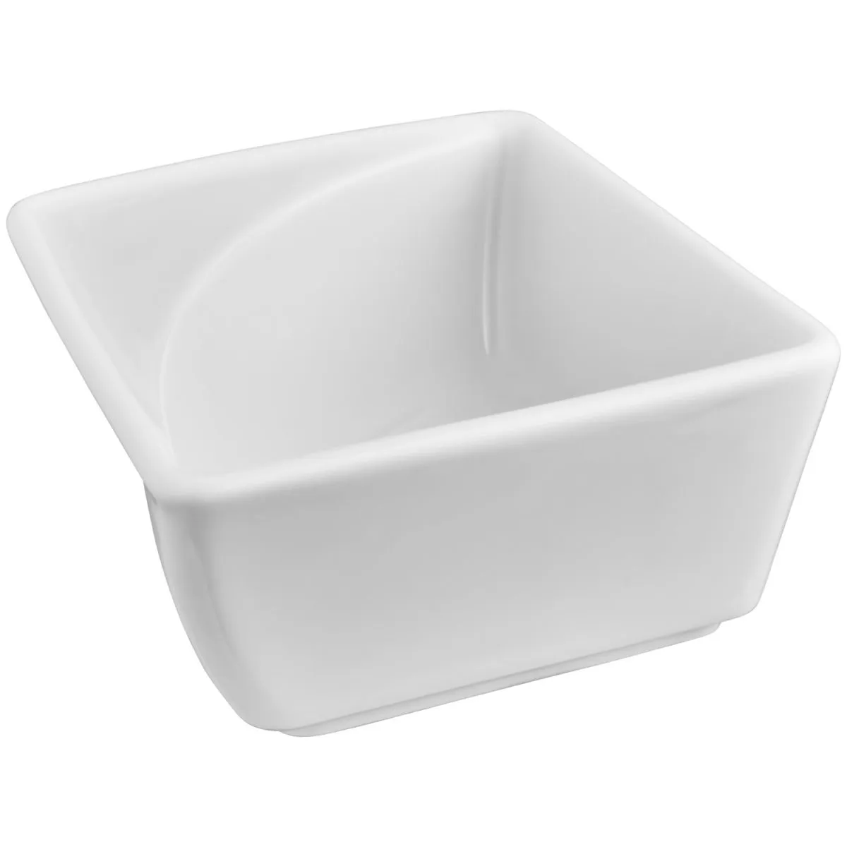 6x VEGA Ciotolina Melbourne; 190 ml, 10x10x4.8 cm (LxLxH); bianco; quadrata; 6 pz. / Pacco - immagine 1
