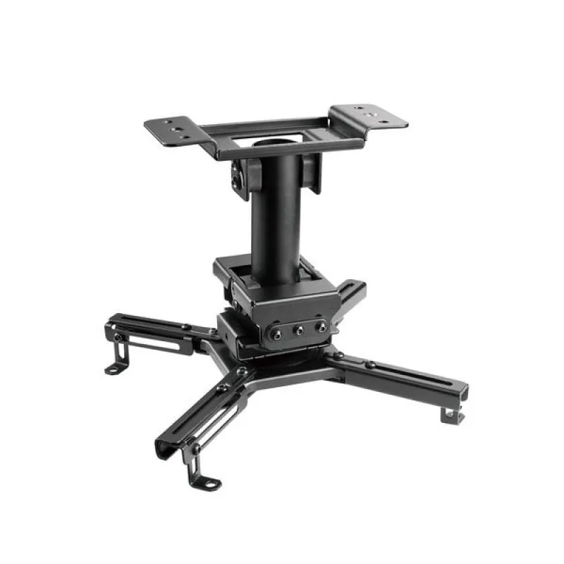 Kimex Supporto da soffitto per proiettore Altezza 25 cm max. 45Kg Nero - immagine 1