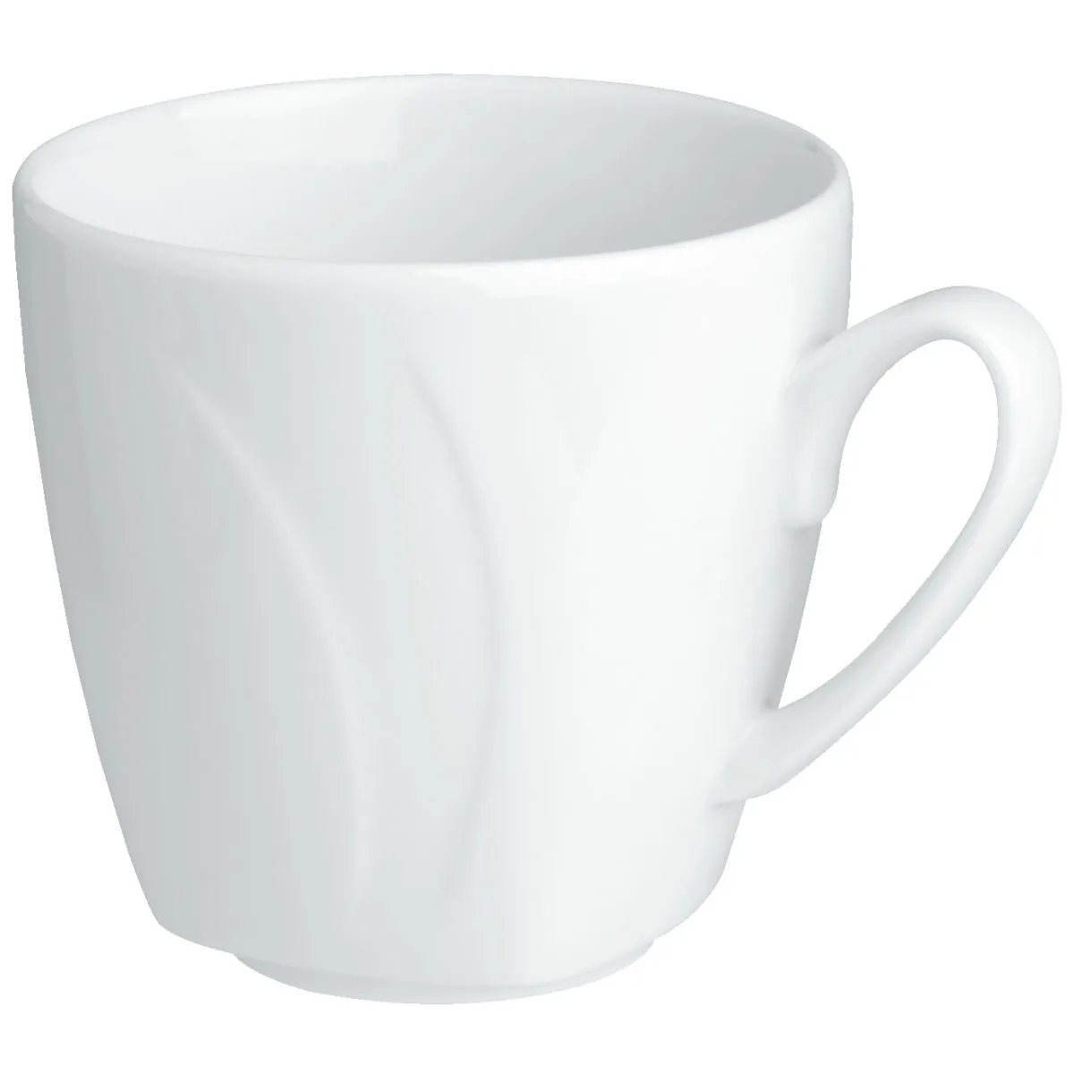 6x VEGA Tazza cappuccino Soria; 200 ml, 7.5x7.7 cm (ØxH); bianco; rotonda; 6 pz. / Pacco - immagine 1