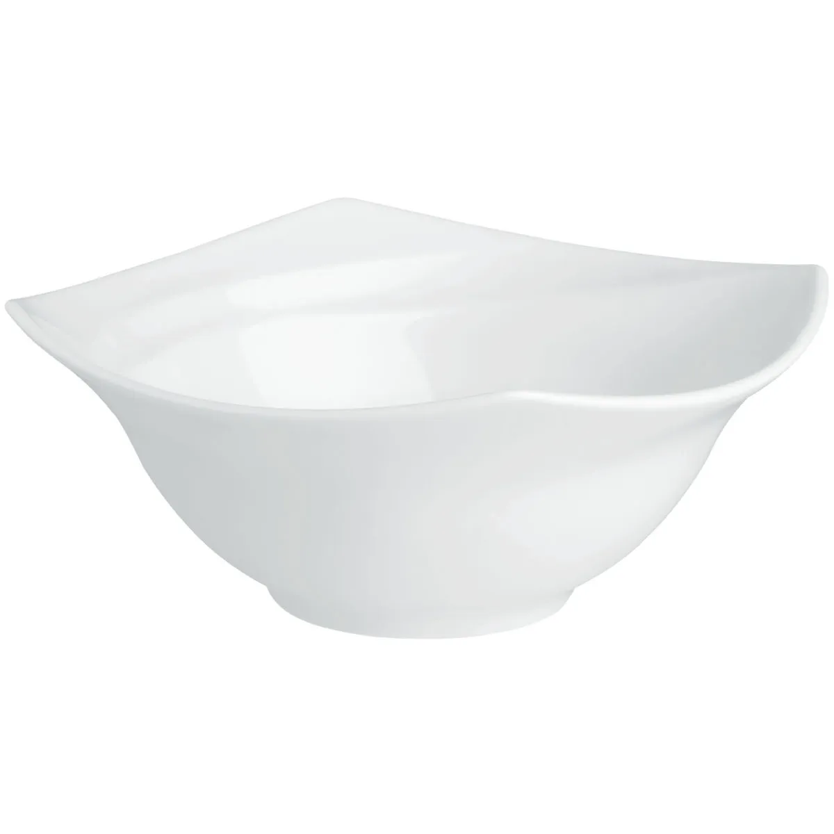6x VEGA Ciotolina Soria; 400 ml, 14.5x14.5x6 cm (LxLxH); bianco; quadrata; 6 pz. / Pacco - immagine 1