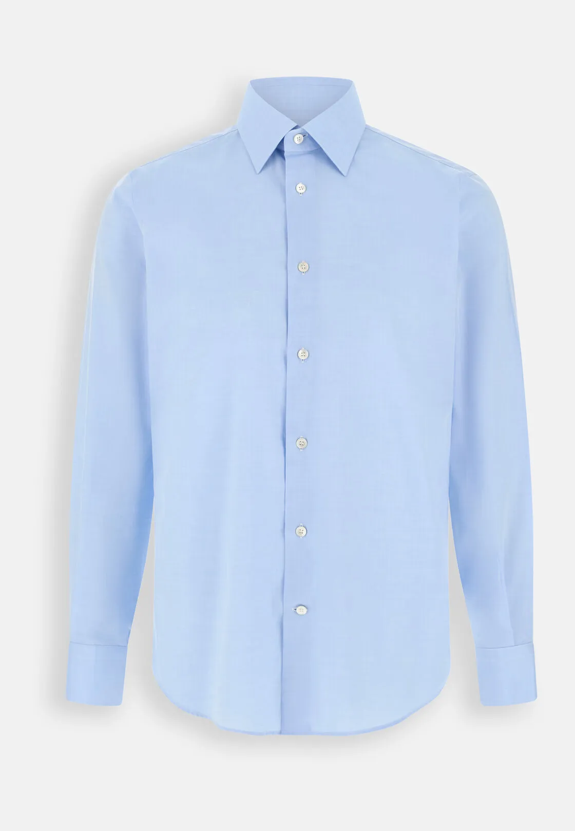 Boggi, Camicia Resca In Mussola Di Cotone Regular Fit, Uomo, Azzurro, Taglia: 38 - immagine 6