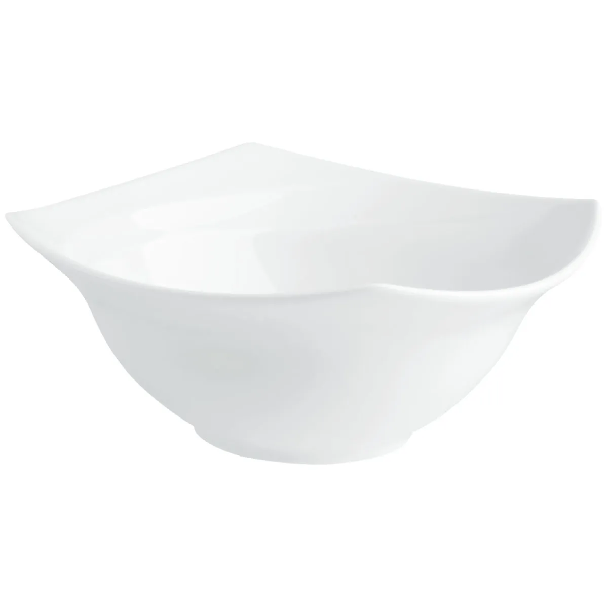 6x VEGA Ciotola Soria; 500 ml, 17.5x17.5x7.5 cm (LxLxH); bianco; quadrata; 6 pz. / Pacco - immagine 1