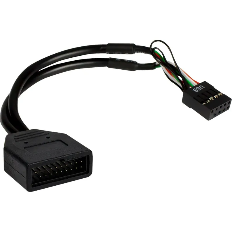 88885217 cavo USB 0,15 m Nero, Adattatore - immagine 1