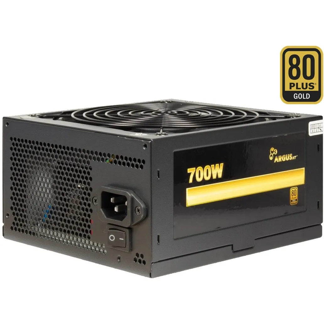 ArgusNT GPS-700 alimentatore per computer 700 W 20+4 pin ATX ATX Nero, Alimentatore PC - immagine 1