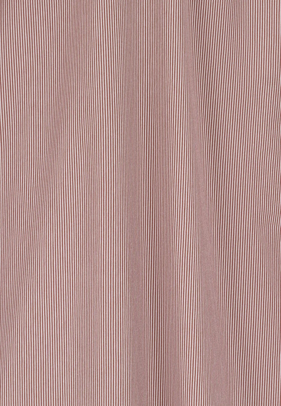 Boggi, Polo Camicia A Righe In Jersey Giapponese Regular Fit, Uomo, Burgundy, Taglia: L - immagine 5