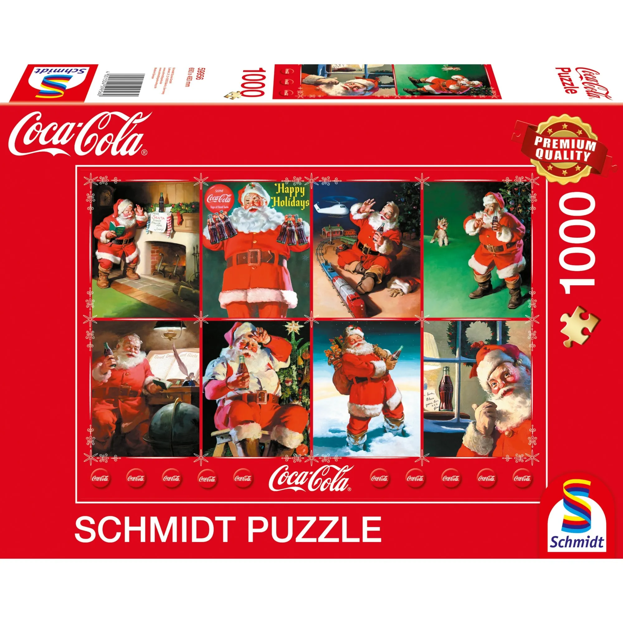 Coca-Cola - Babbo Natale, Puzzle - immagine 1