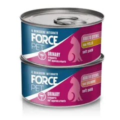 Forcepet Cat Adult Sterilised Urinary supporto urinario Soft patè 85 gr Pollo - Cibo umido per gatti - immagine 1