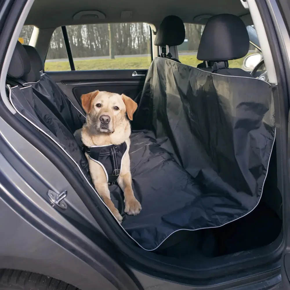 Coprisedili per auto Nero Trixie 1,45 x 1,60 m - Trasportino cane - immagine 1