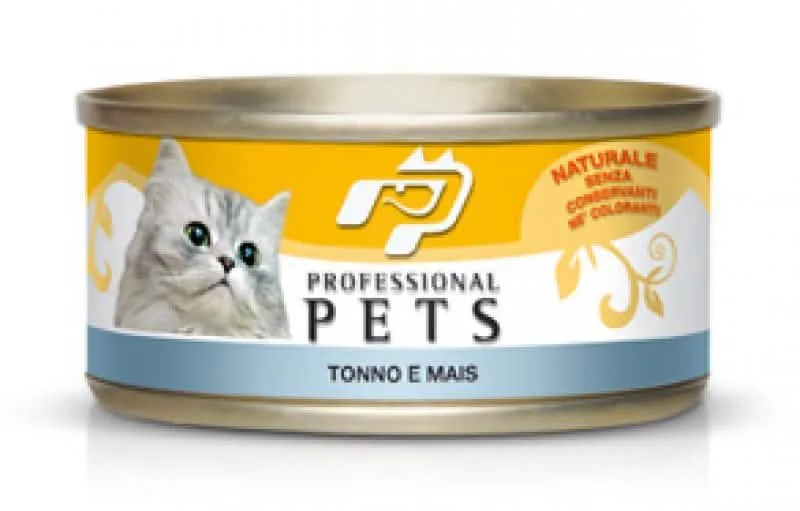 PET PROFESSIONAL GATTO ADULTO TONNO & MAIS LATTINA 70 GR - immagine 1