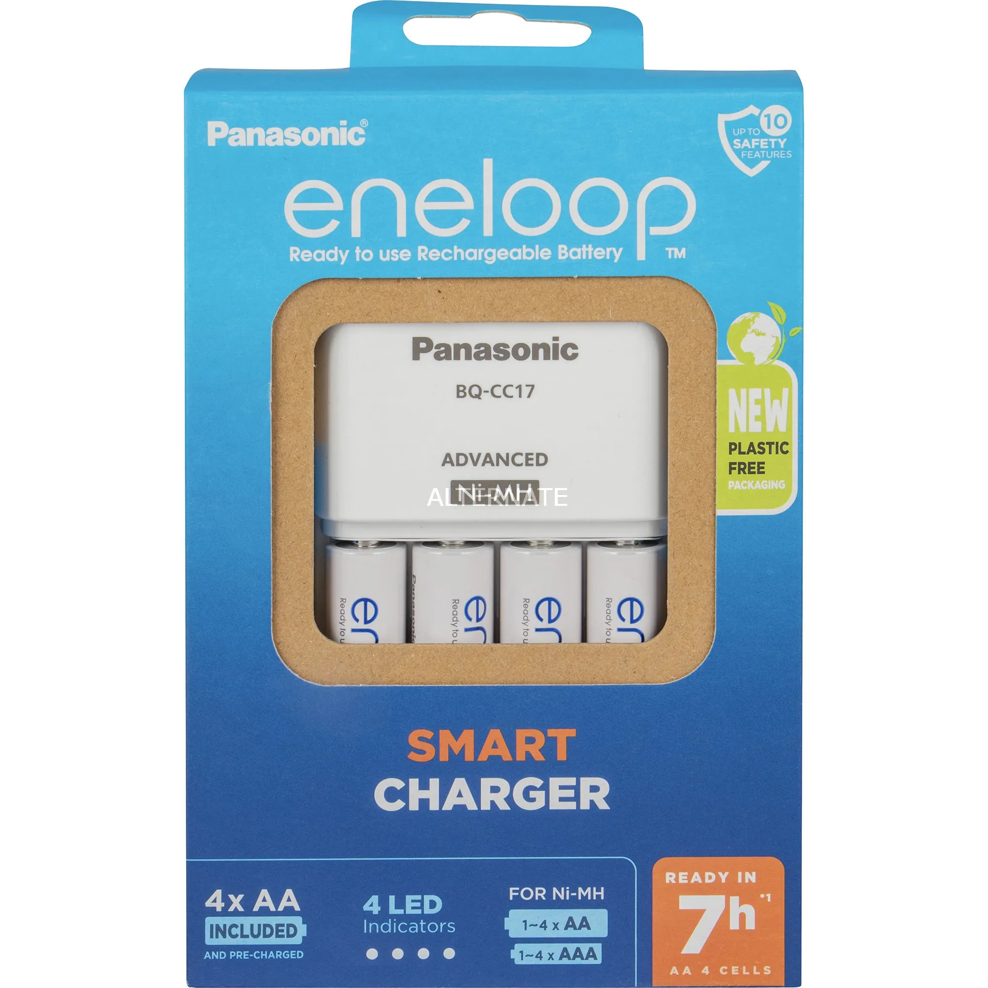Caricatore eneloop Universal Smart Charger Set, Caricabatterie - immagine 1
