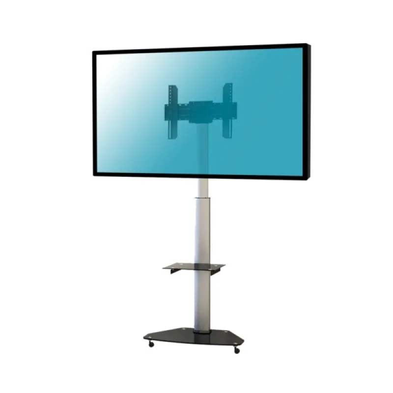 Supporto da pavimento Kimex per TV 37"-75" Altezza 120-180 cm VESA 600x400 Max. 40Kg - immagine 1