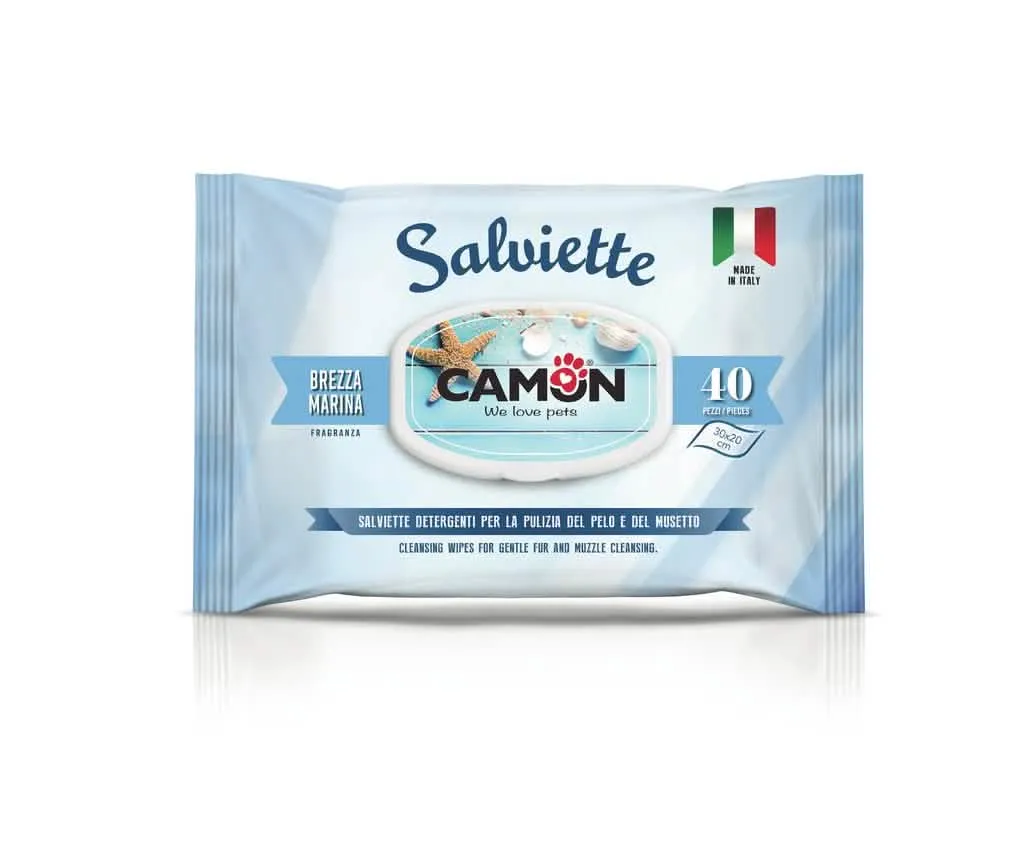 Salviettine Detergenti CAMON 40 PZ Brezza Marina - immagine 1
