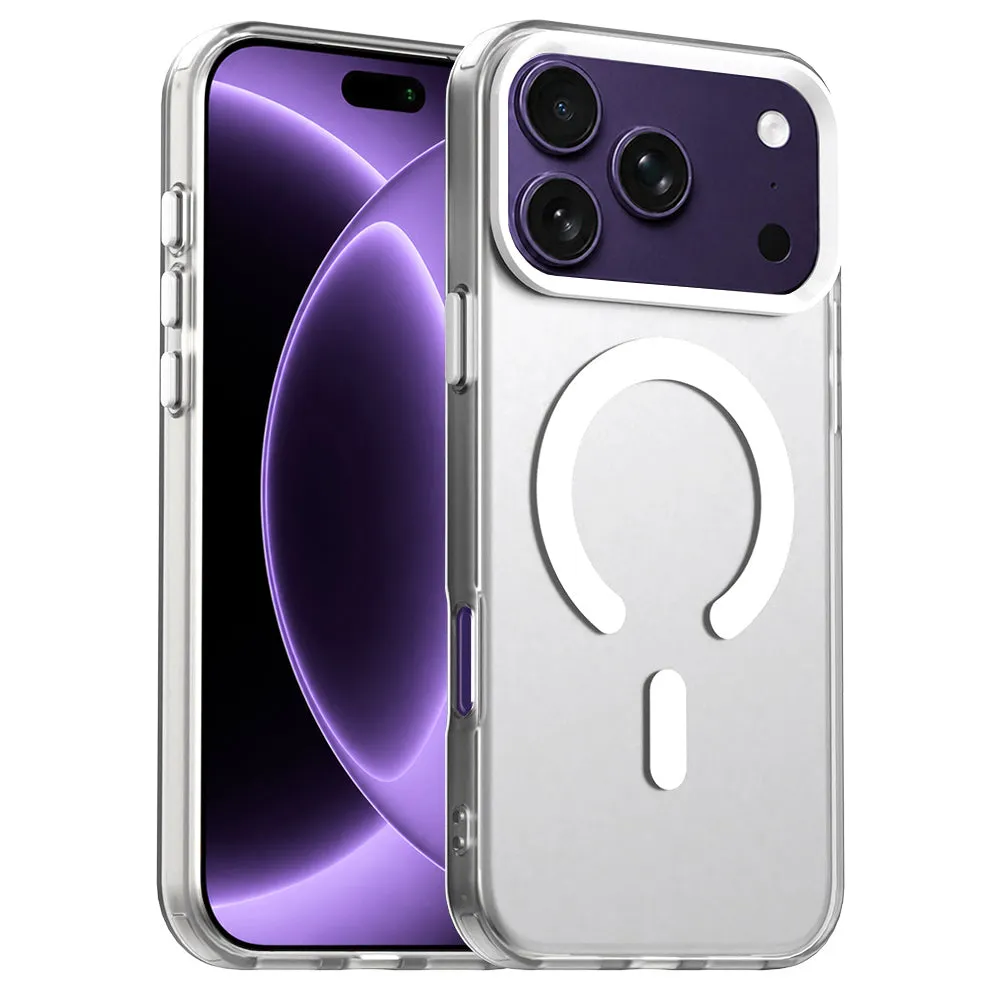 Custodia MagSafe per Apple iPhone 18 Pro / 17 Pro, Techsuit, CandyCase, Bianca - immagine 1