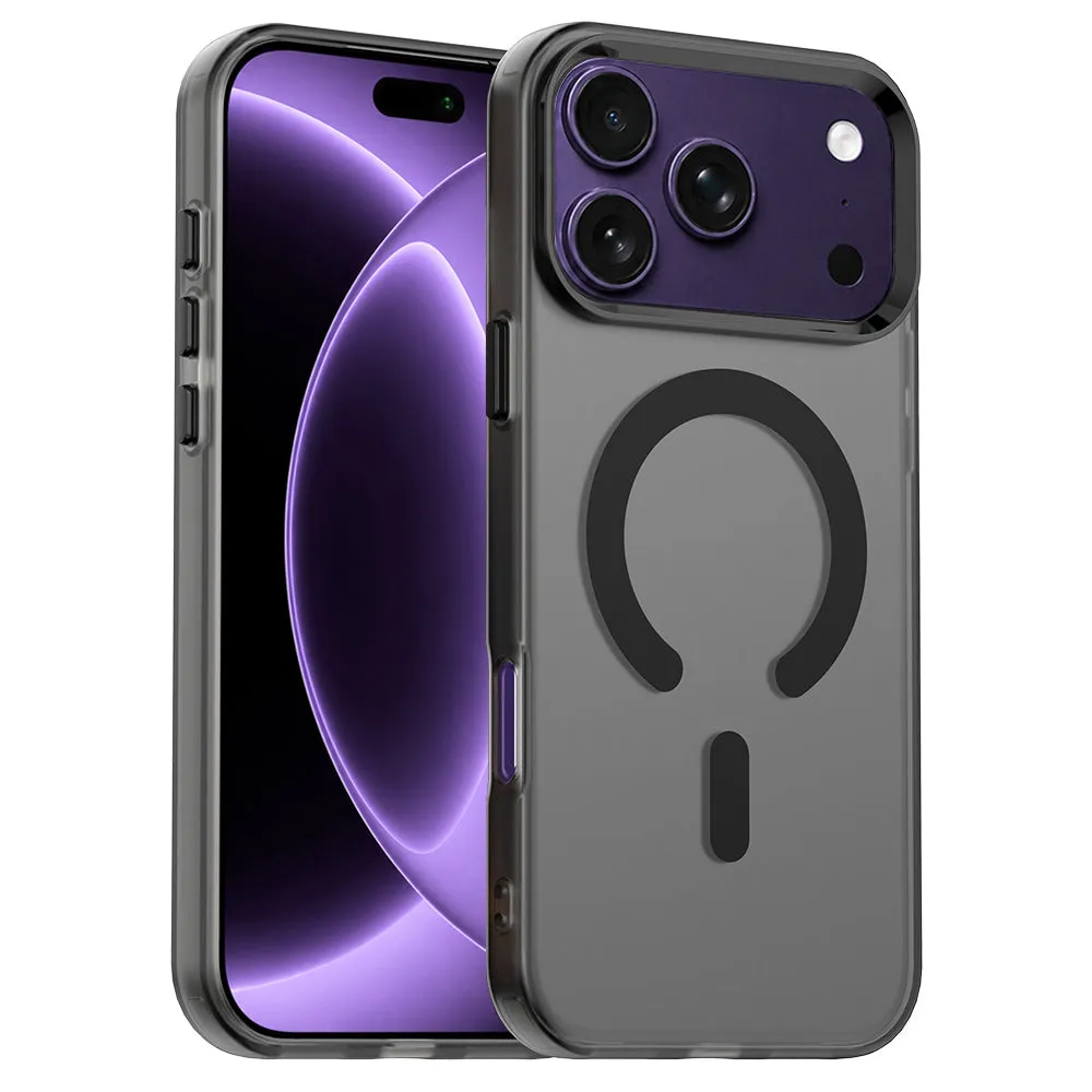 Custodia MagSafe per Apple iPhone 18 Pro / 17 Pro, Techsuit, CandyCase, Nera - immagine 1