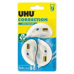 Set correttori a nastro 3 pz 5 mm x 6 mt Roller mini 35232 - immagine 1
