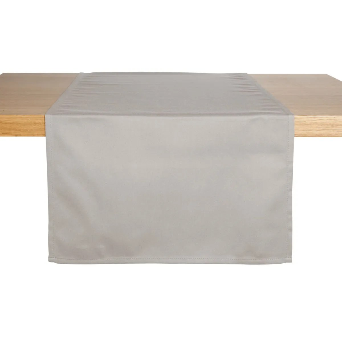 6x PULSIVA Runner tavolo Arizona; 40x130 cm (LxL); grigio chiaro; rettangolare; 6 pz. / Pacco - immagine 1