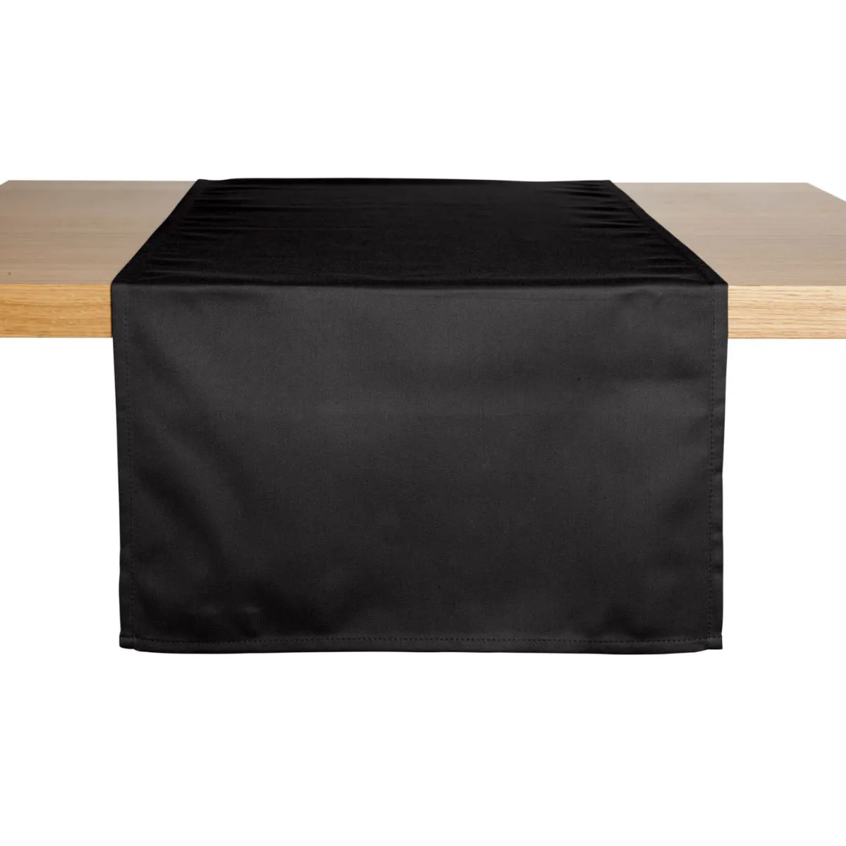 6x PULSIVA Runner tavolo Arizona; 40x130 cm (LxL); nero; rettangolare; 6 pz. / Pacco - immagine 1