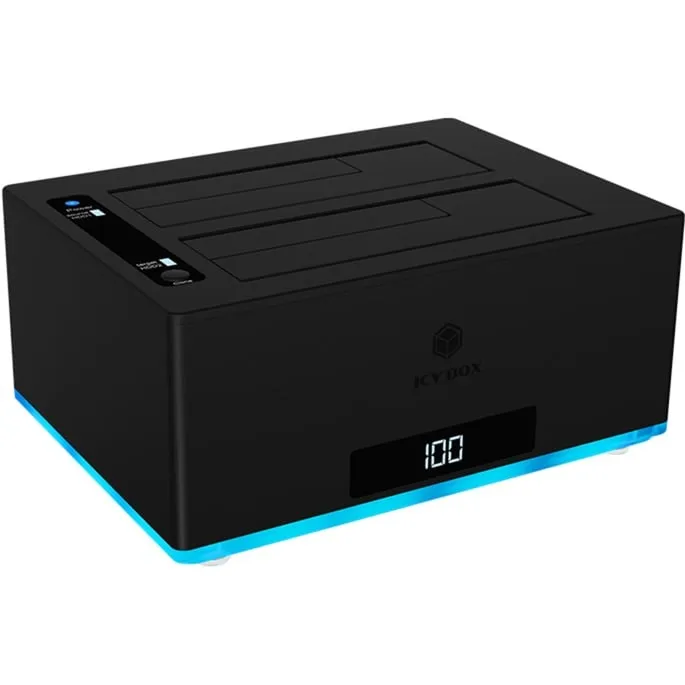 IB-127CL-U3 USB 3.2 Gen 1 (3.1 Gen 1) Type-B Nero, Docking station - immagine 1